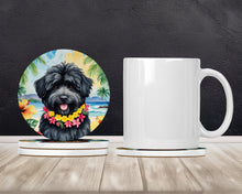 Load image into Gallery viewer, Puli Luau Large Sandstone Coasters Pack of 4