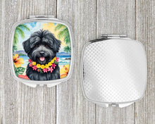 Load image into Gallery viewer, Puli Luau Compact Mirror – Stylish Purse Mirror with Artistic Covers