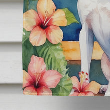 Load image into Gallery viewer, Rat Terrier Luau House Flag