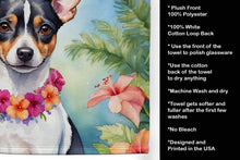 Load image into Gallery viewer, Rat Terrier Luau Kitchen Towel