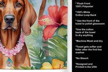Load image into Gallery viewer, Redbone Coonhound Luau Kitchen Towel