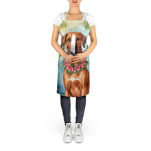 Load image into Gallery viewer, Rhodesian Ridgeback Luau Apron – Artist-Designed Kitchen, BBQ &amp; Craft Apron