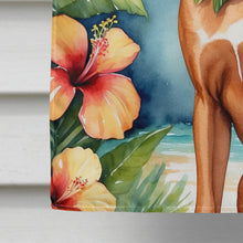Load image into Gallery viewer, Rhodesian Ridgeback Luau House Flag