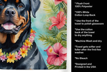 Load image into Gallery viewer, Rottweiler Luau Kitchen Towel