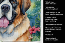 Load image into Gallery viewer, Saint Bernard Luau Kitchen Towel