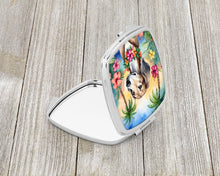 Load image into Gallery viewer, Saluki Luau Compact Mirror – Stylish Purse Mirror with Artistic Covers