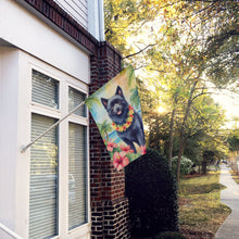 Load image into Gallery viewer, Schipperke Luau House Flag