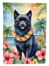 Load image into Gallery viewer, Schipperke Luau House Flag