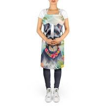 Load image into Gallery viewer, Schnauzer Luau Apron – Artist-Designed Kitchen, BBQ &amp; Craft Apron