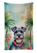 Load image into Gallery viewer, Schnauzer Luau Kitchen Towel