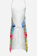Load image into Gallery viewer, Scottish Deerhound Luau Apron – Artist-Designed Kitchen, BBQ &amp; Craft Apron