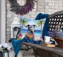 Load image into Gallery viewer, Scottish Deerhound Luau Throw Pillow
