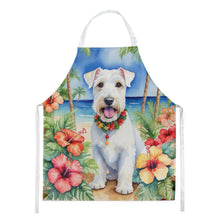 Load image into Gallery viewer, Sealyham Terrier Luau Apron – Artist-Designed Kitchen, BBQ &amp; Craft Apron