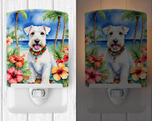 Load image into Gallery viewer, Sealyham Terrier Luau Ceramic Night Light