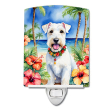 Load image into Gallery viewer, Sealyham Terrier Luau Ceramic Night Light