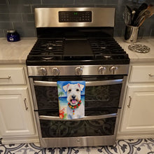 Load image into Gallery viewer, Sealyham Terrier Luau Kitchen Towel