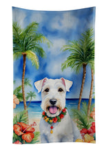 Load image into Gallery viewer, Sealyham Terrier Luau Kitchen Towel