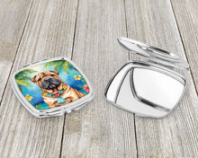 Load image into Gallery viewer, Shar Pei Luau Compact Mirror – Stylish Purse Mirror with Artistic Covers