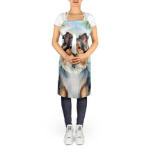 Load image into Gallery viewer, Sheltie Luau Apron – Artist-Designed Kitchen, BBQ &amp; Craft Apron