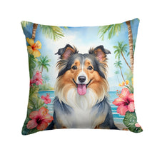 Load image into Gallery viewer, Sheltie Luau Throw Pillow