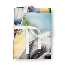 Load image into Gallery viewer, Shih Tzu Luau Apron – Artist-Designed Kitchen, BBQ &amp; Craft Apron