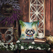 Load image into Gallery viewer, Shih Tzu Luau Throw Pillow