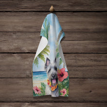 Load image into Gallery viewer, Skye Terrier Luau Kitchen Towel