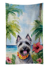 Load image into Gallery viewer, Skye Terrier Luau Kitchen Towel