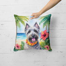 Load image into Gallery viewer, Skye Terrier Luau Throw Pillow