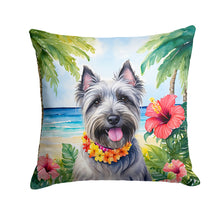Load image into Gallery viewer, Skye Terrier Luau Throw Pillow