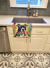 Load image into Gallery viewer, Staffordshire Bull Terrier Luau Kitchen Towel