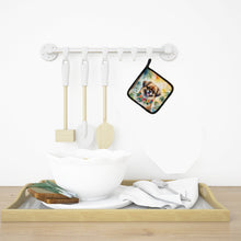 Load image into Gallery viewer, Tibetan Spaniel Luau Pot Holders - Set of 2 Decorative Kitchen Helpers | Made in the USA