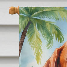 Load image into Gallery viewer, Vizsla Luau House Flag