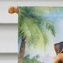 Load image into Gallery viewer, Welsh Terrier Luau House Flag