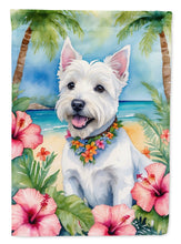 Load image into Gallery viewer, Westie Luau House Flag
