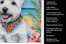 Load image into Gallery viewer, Westie Luau Kitchen Towel