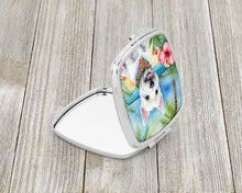 Load image into Gallery viewer, Westie Luau Compact Mirror – Stylish Purse Mirror with Artistic Covers