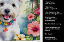 Load image into Gallery viewer, Westie Luau Kitchen Towel
