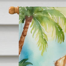 Load image into Gallery viewer, Wheaten Terrier Luau House Flag