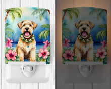 Load image into Gallery viewer, Wheaten Terrier Luau Ceramic Night Light