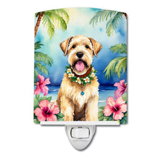 Load image into Gallery viewer, Wheaten Terrier Luau Ceramic Night Light