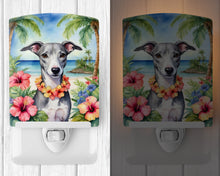 Load image into Gallery viewer, Whippet Luau Ceramic Night Light