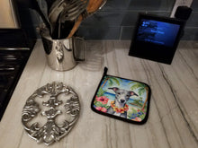 Load image into Gallery viewer, Whippet Luau Pot Holders - Set of 2 Decorative Kitchen Helpers | Made in the USA