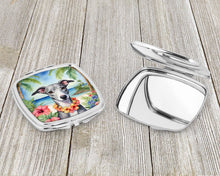Load image into Gallery viewer, Whippet Luau Compact Mirror – Stylish Purse Mirror with Artistic Covers