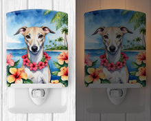 Load image into Gallery viewer, Whippet Luau Ceramic Night Light