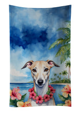 Load image into Gallery viewer, Whippet Luau Kitchen Towel