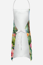 Load image into Gallery viewer, Wirehaired Pointing Griffon Luau Apron – Artist-Designed Kitchen, BBQ &amp; Craft Apron