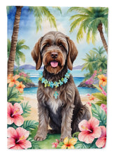 Load image into Gallery viewer, Wirehaired Pointing Griffon Luau House Flag