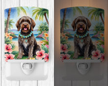 Load image into Gallery viewer, Wirehaired Pointing Griffon Luau Ceramic Night Light