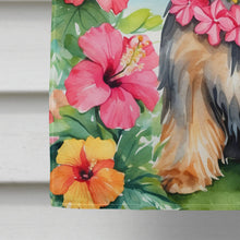 Load image into Gallery viewer, Yorkshire Terrier Luau House Flag